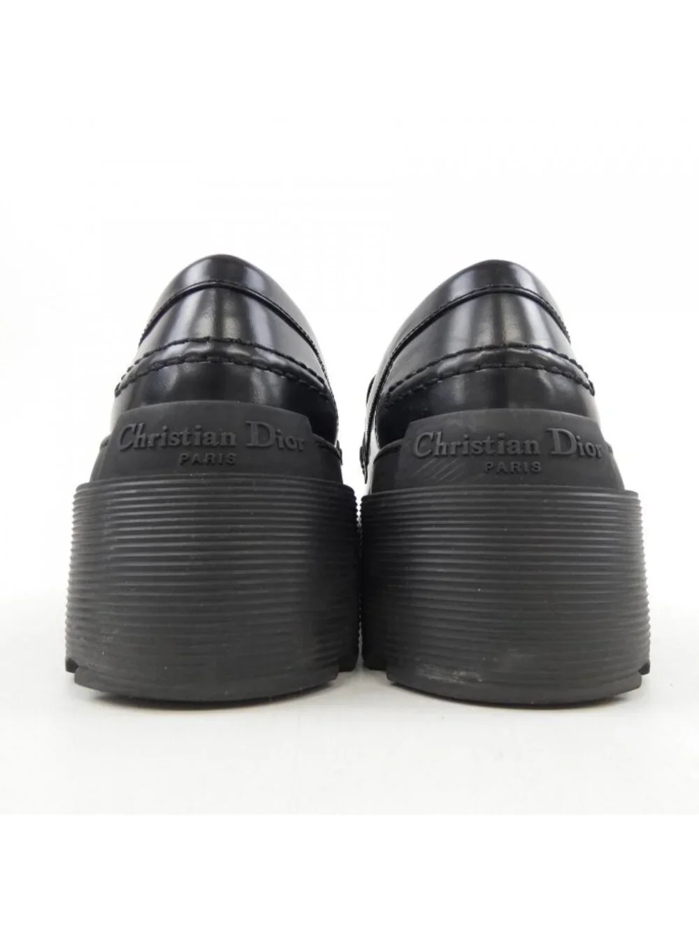 Christian Dior CODE Loafers Signature Plate Kdb749 aca Shoes - Picture 5 of 6